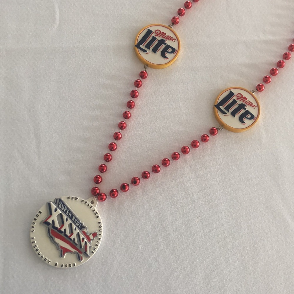 Super Bowl Mardi Gras Beads